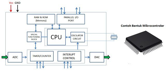 Microcontroller Block Diagram and Structure