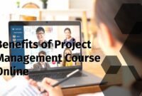 Benefits of Project Management Course Online