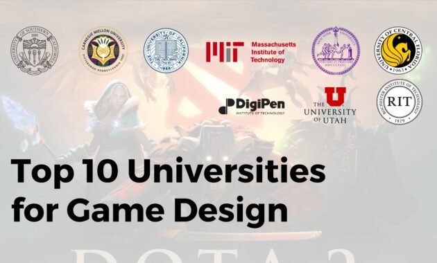 The Top 10 Universities for Game Design