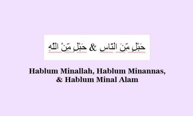 Understanding the Meaning of Hablum Minallah and Hablum Minannas