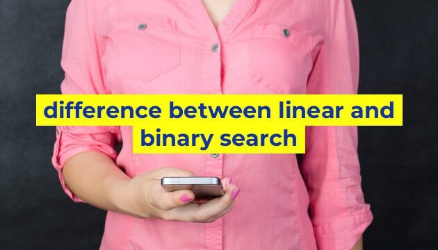 difference between linear and binary search