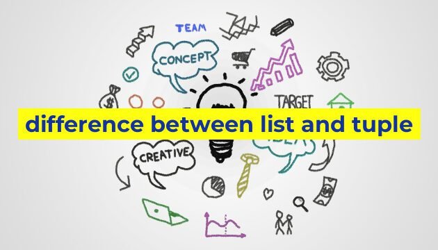 difference between list and tuple