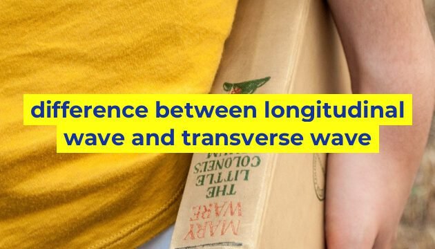 difference between longitudinal wave and transverse wave