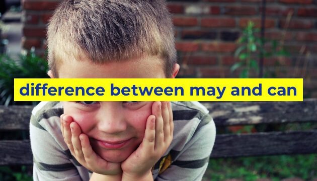 difference between may and can