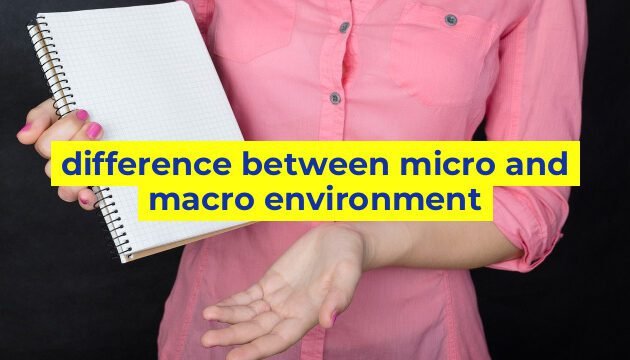 difference between micro and macro environment