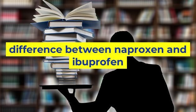difference between naproxen and ibuprofen