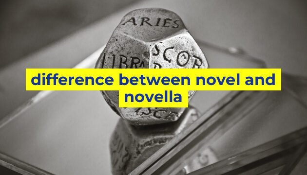 difference between novel and novella