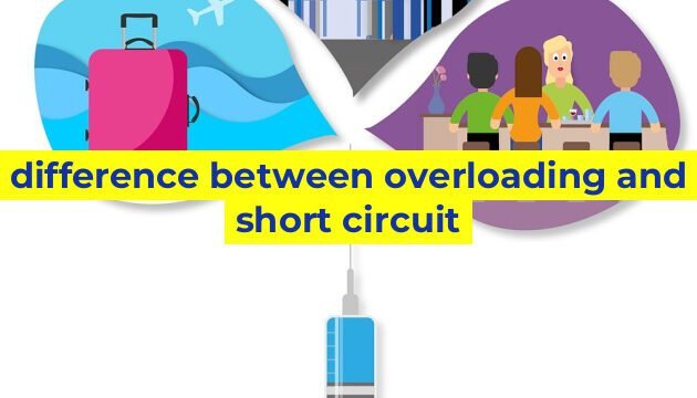 difference between overloading and short circuit