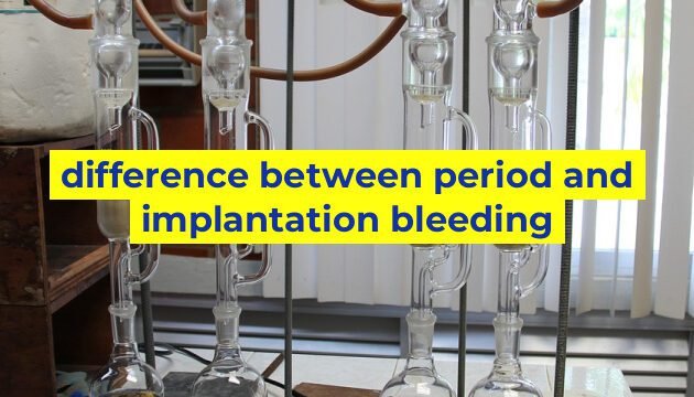 difference between period and implantation bleeding