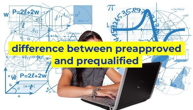 difference between preapproved and prequalified