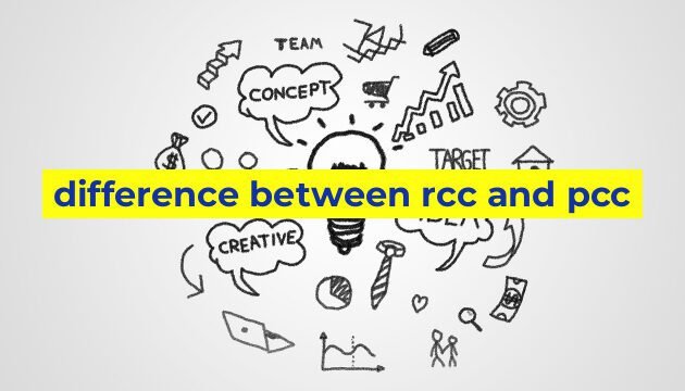 difference between rcc and pcc