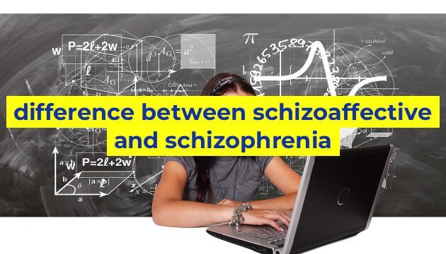 difference between schizoaffective and schizophrenia