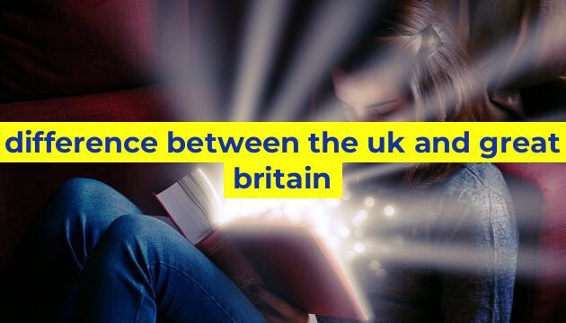difference between the uk and great britain