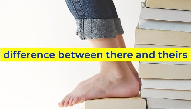 difference between there and theirs