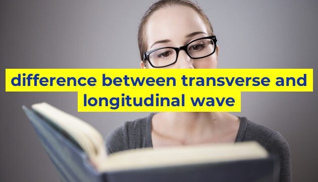 difference between transverse and longitudinal wave