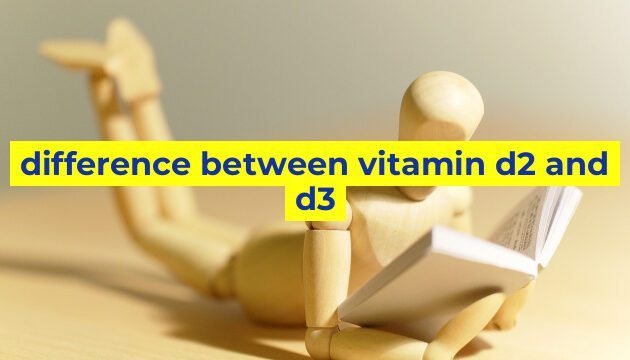 difference between vitamin d2 and d3