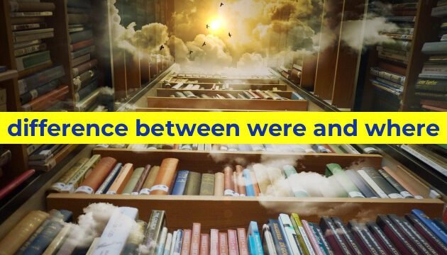 difference between were and where