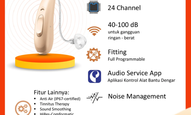 Audio Service Mood 8: Alat Bantu Dengar Modern dengan Fitur Lengkap untuk Aktivitas Harian